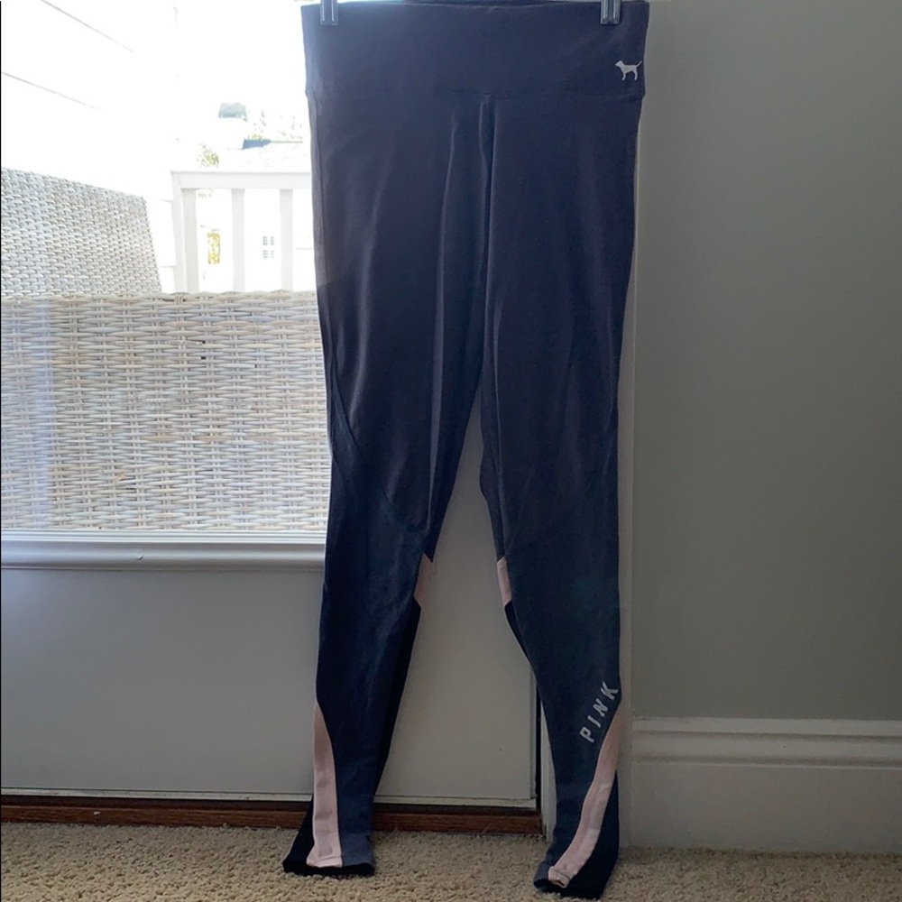 Pink Mesh Leggings